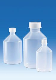 Reagent Bottle, PP, GL63 cap, 1000mL, pack of 10