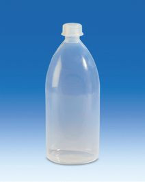 Bottle, PFA, narrow mouth, PFA cap, 500mL, each