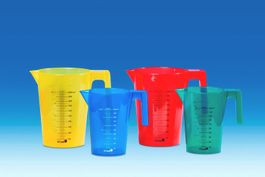Griffin Beaker, PP, molded/printed, 50mL, pack of 12