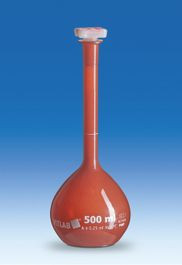 Lightshield Volumetric Flask, 1000mL, 24/29 stopper, each