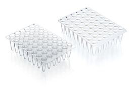 48 well qPCR plate, PP no skirt, 20 plates