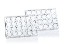 6-well cellGrade +, Trans. F-bottom, 10 w/10 lids