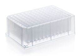 96-well 2.2 mL Deep Well Plate, Square V-Bottom, qty. 50
