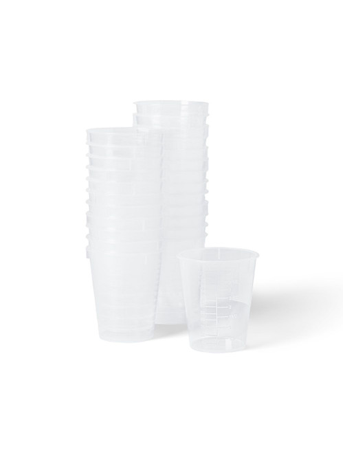 United Scientific® Stackable Beakers, Polypropylene (PP), 500 mL, Case Of 500