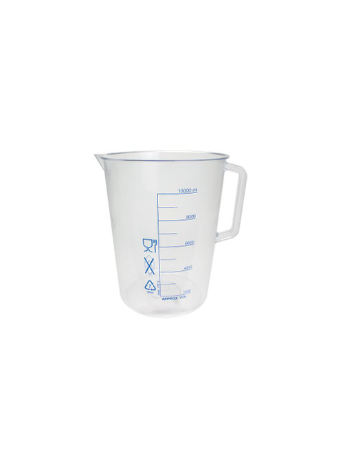 United Scientific® Beakers w/Handle, Printed Graduations, PMP, 100 mL