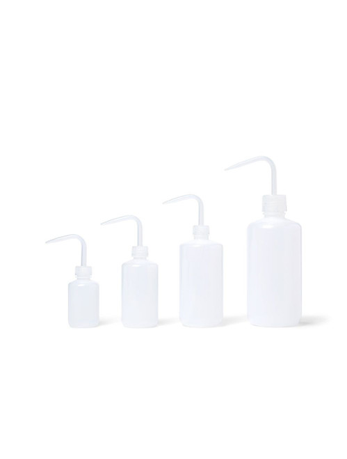 United Scientific™ Unisafe™ Narrow Mouth Vented Wash Bottle, LDPE, 250  mL