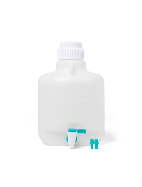 United Scientific® Carboy w/Stopcock, PP, 20-Liter
