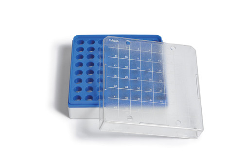 United Scientific® Microcentrifuge Tube Storage Box, For 1.5 mL Tubes, PC