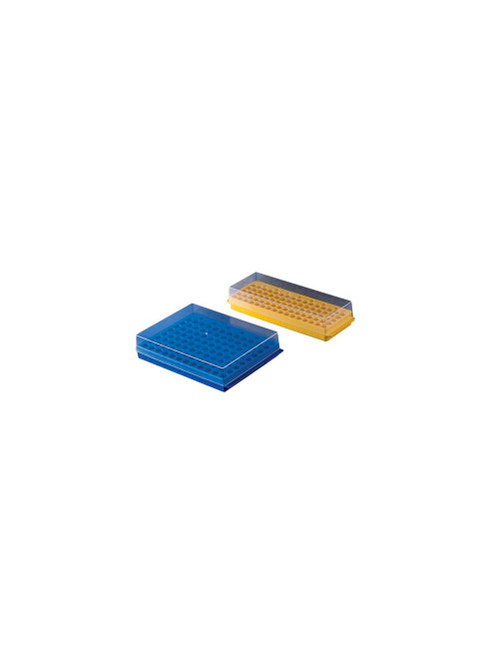 United Scientific® Reversible Rack For Micro Tubes, PP, 96 Places