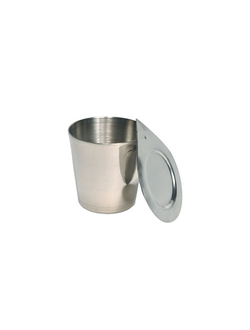 United Scientific® Crucibles, Nickel, With Lid, 50 mL