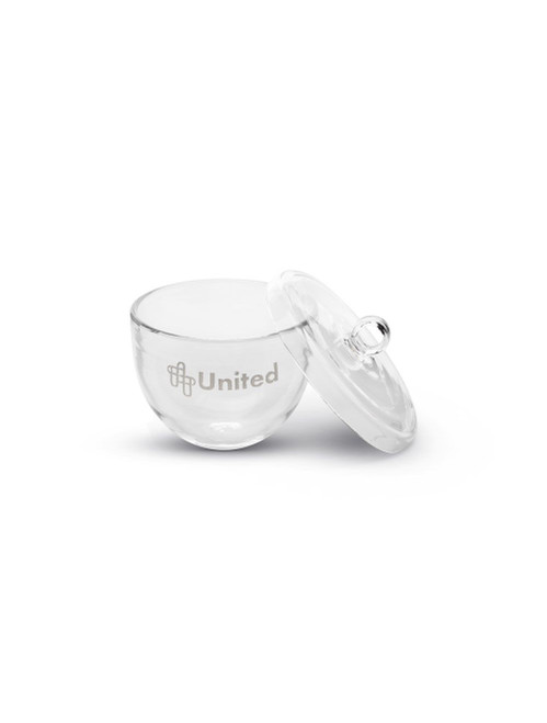 United Scientific® Crucibles, Glass, 150 mL (Lid Only)