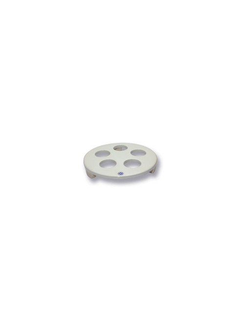 United Scientific® Porcelain Desiccator Plate With Stand, 142 mm Dia.