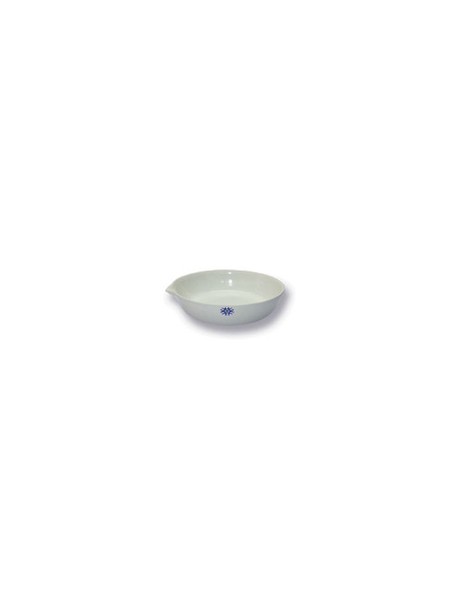 United Scientific® Porcelain Evaporating Dish, Flat Form, 80 mL