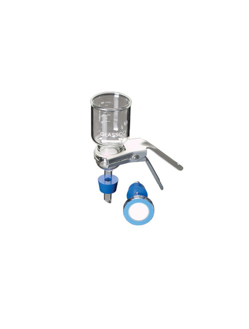 United Scientific® Vacuum Filter Holder Set With PTFE-Coated Funnel And Base, 47mm
