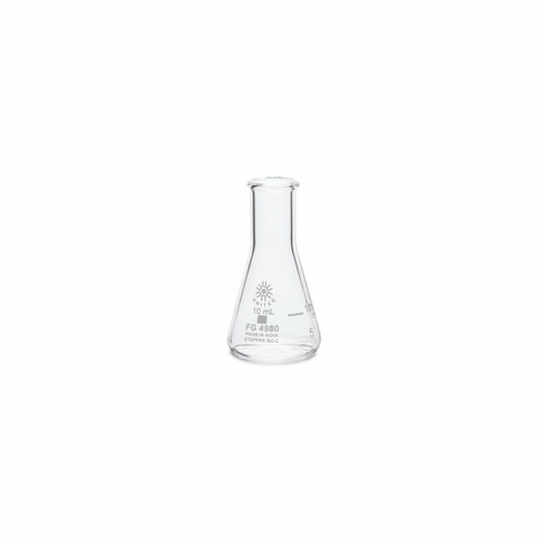 United Scientific® Erlenmeyer Flask, Wide Mouth, Borosilicate Glass, 100 mL
