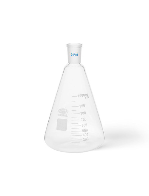 United Scientific® Erlenmeyer Flasks, With Joint, 500 mL, Joint Size 24/40