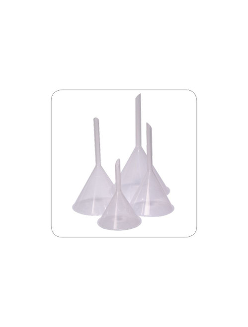 United Scientific® Funnels, Standard Stem, PP, 100 mm