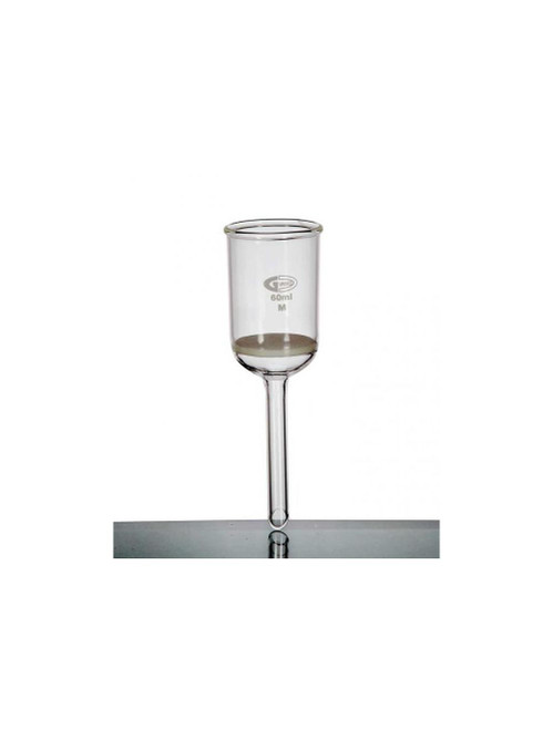 United Scientific® Buchner Funnel With Fritted Disc, Borosilicate Glass, 15 mL
