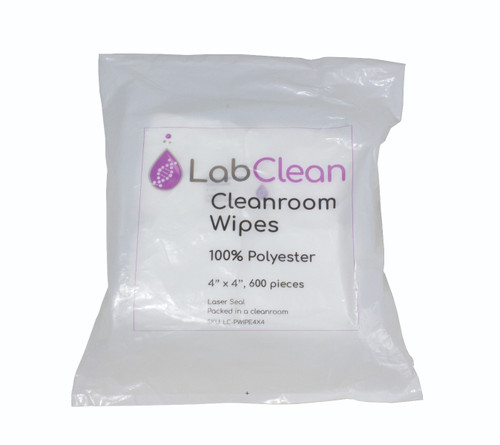 United Scientific® Labclean™ Cleanroom Wipes, 100% Polyester, 9” x 9”, 150/Pack