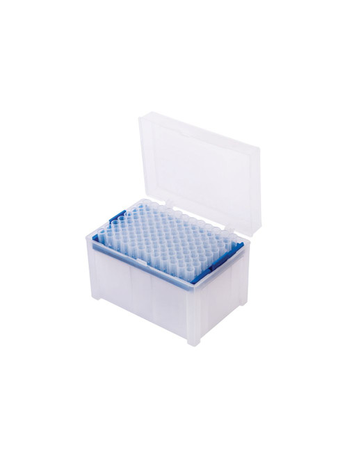 United Scientific® Universal Tips w/Filter, 2-100 µL, Natural, Sterile, Bevelled Grad, Pack/960 (Ten Racks Of 96)