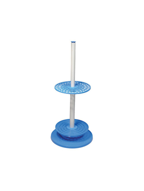 United Scientific® Pipette Stand, Rotary, 94-Place, Plastic