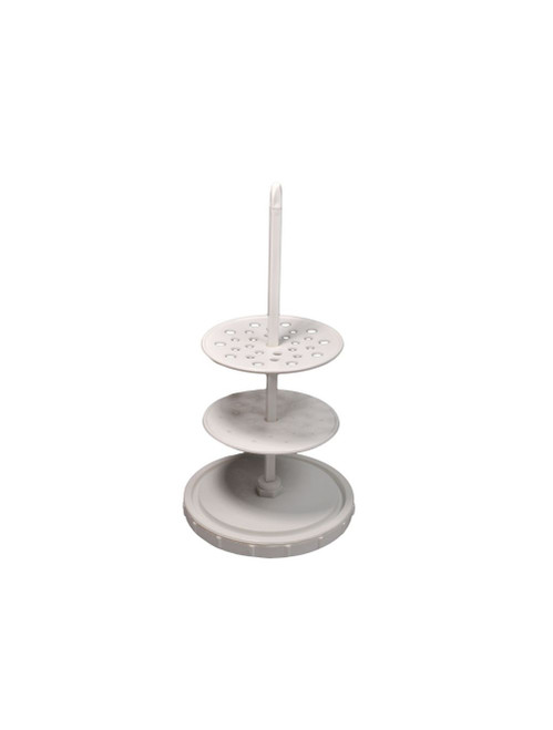 United Scientific® Pipette Stand, Vertical, 28-Place, Plastic