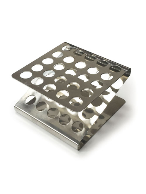 United Scientific® Test Tube Rack, Stainless Steel