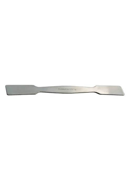 United Scientific® Spatula, Stainless Steel, Both Ends Flat, 4"