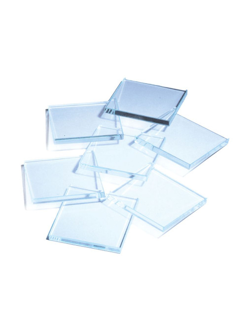 United Scientific® Streak Plates, Glass, 2" x 2" x 1/4", Pack/10