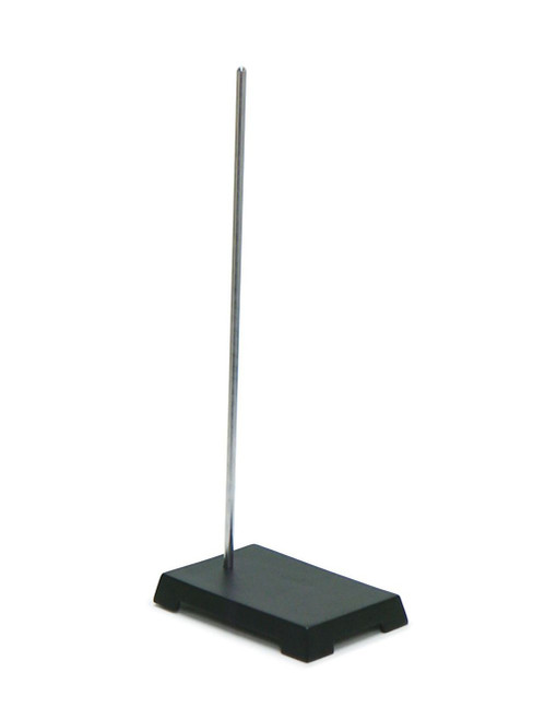 United Scientific® Support Stand w/Rod, Cast Iron, 6" x 9" Base With 24" Rod