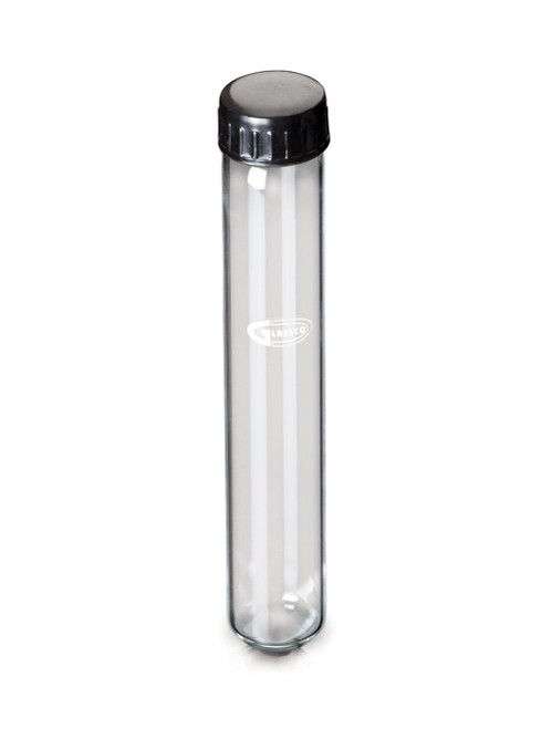 United Scientific® Culture Tubes With Cap, Round Bottom, 60 mL