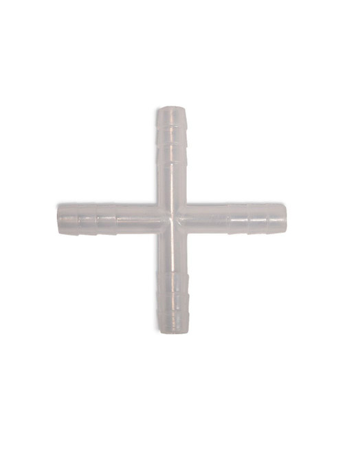 United Scientific® Four-Way Connector, For 6mm Tubing