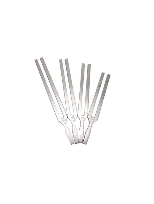 United Scientific® Tuning Fork Set Of 4, 256 Hz, 320 Hz, 384 Hz, 512 Hz