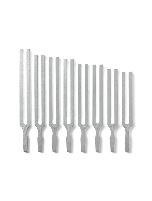 United Scientific® Tuning Fork Set Of 8, 256 Hz To 512 Hz