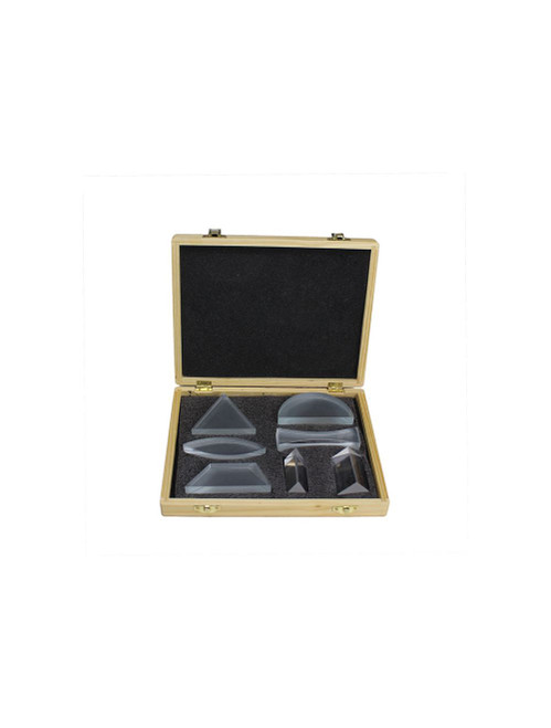 United Scientific® Prism And Lens Set Of 7, Acrylic