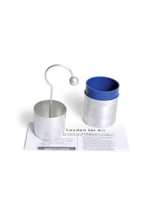 United Scientific® Leyden Jar, 6" Tall, 3-1/4" In Dia