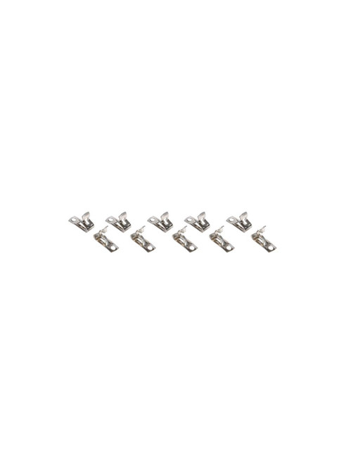 United Scientific® Fahnestock Clips, Pack Of 10