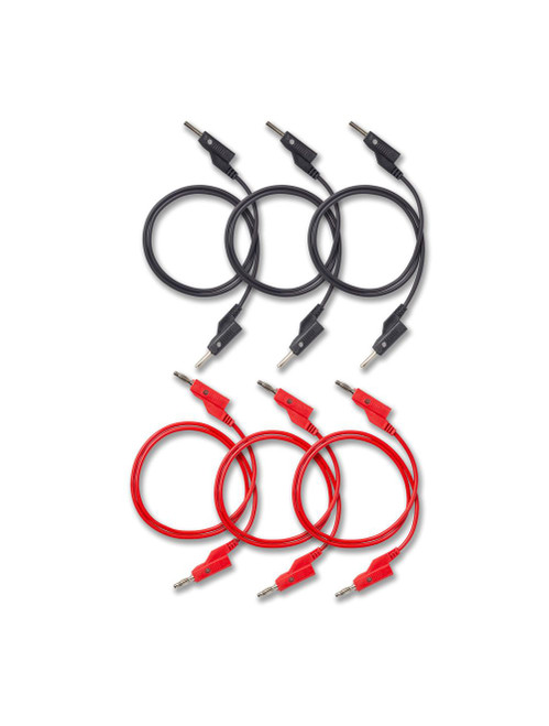 United Scientific® Banana Plug Cord, 36", Red, Each