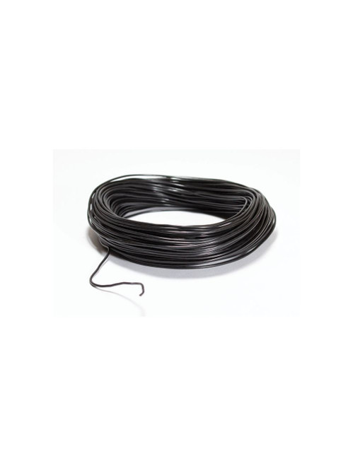 United Scientific® Plastic Insulated Copper Wire, Black, 100-Foot Roll