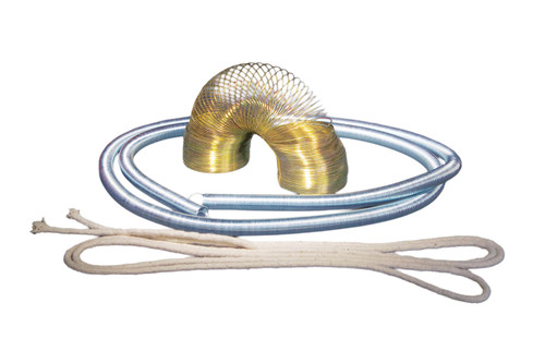 United Scientific® Flat Coiled Spring, 3" x 4"