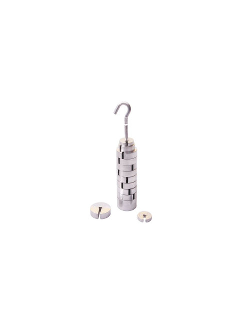 United Scientific® Slotted Weight Set Of 12, Aluminum
