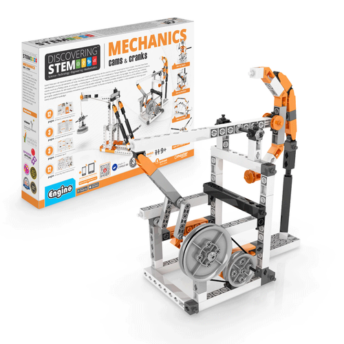 United Scientific® Engino® STEM Mechanics: Cams & Cranks