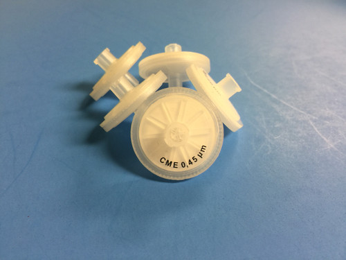 (PL)  Syringe Filter, Cellulose Mixed Ester, 25mm diameter, 0.45um, 100/pk