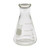 (4980-125) Pyrex 125mL Narrow Mouth Erlenmeyer Flasks with Heavy Duty Rim, 1/EA