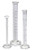 (3024-SET) Corning Pyrex Single Metric Scale 3/PC Set, (10, 50,100ml) Graduated Cylinder, Td,  1/PK