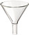 (6220-100) Pyrex Borosilicate Glass Powder Funnel, 100mm Diameter (Pack of 6)