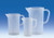 Graduated Pitcher, PP, molded graduations, 2000mL, pack of 6