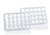 Insert Strips, cellGrade +, PET, 0.4 µm, 12 x 4-strip