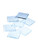 United Scientific® Streak Plates, Glass, 3" x 2" x 1/4", Pack/10