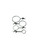 United Scientific® Support Ring, Cast Iron, 5" Diameter